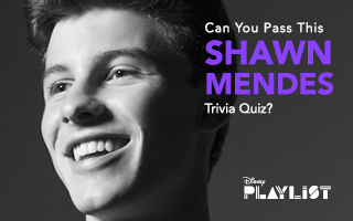 Shawn Mendes Trivia Quiz