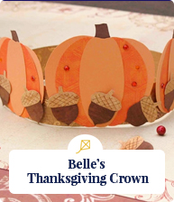 Belle's Thanksgiving Crown