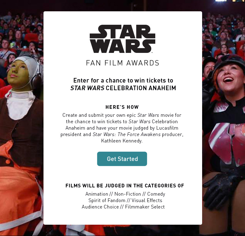 Enter for a chance to win tickets to Star Wars Celebration Anaheim