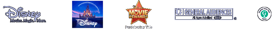 Disney | Walt Disney Studios Home Entertainment | Rated G | Disney BDLive Network | Disney Movie Rewards Participating Title