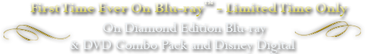 First Time Ever in High Definition.  Limited Time Only.