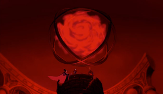Disney Villains lairs Jafar from Aladdin