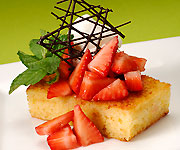Strawberry Shortcake with Lemon Cornbread | Taste of Disney | Recipes | Disney Insider
