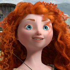 Merida della Disney-Pixar