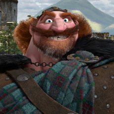 brave characters king fergus bear