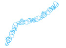 Plucky 3-D Daisy Chains - Step 6