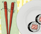 Print and color with Chopsticks