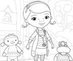 Color with Doc McStuffins
