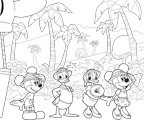 Color this fishy scene!