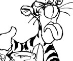 Color with Tigger