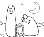 Color with Small Potatoes!