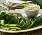 Babar's Green Suit Veggie Tray Babar's Green Suit Veggie Tray
