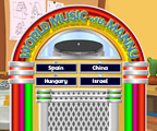 Play music from<br>around the world!