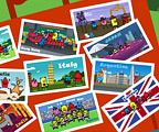 World Tour Postcards!