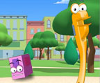 Read Rusty and Stretch: A Day at the Park