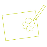 Mickey's Shamrock Day Invitations - Step 3
