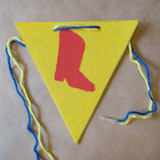 <i>Toy Story</i> Party Pennant Step 5