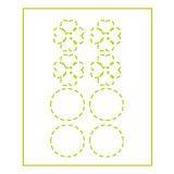 Mickey's Shamrock Day Confetti- Step 1