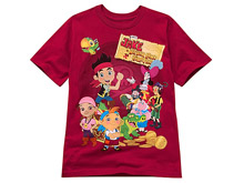Red Jake and the Never Land Pirates Tee