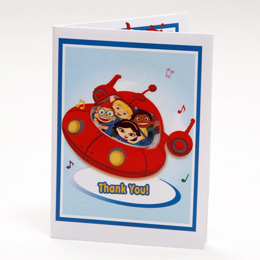 Little Einsteins Birthday Party Thank-You Notes