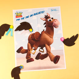 Pin the Tail on Bullseye
