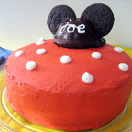 Mickey's All-Ears Cake