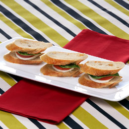 Rapide's Caprese Sandwiches
