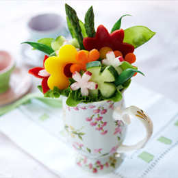 Bouquet of Veggie Flowers