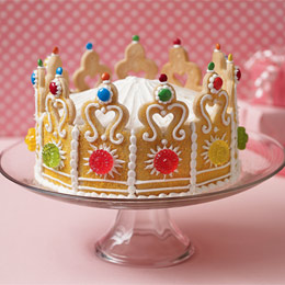 Cookie Crown Cake