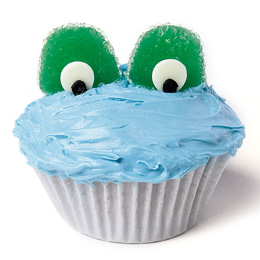 Froggy Cupcakes