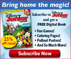 Bring home the magic with Disney Junior Magazine - Subscribe Now! Bring home the magic with Disney Junior Magazine - Subscribe Now!
