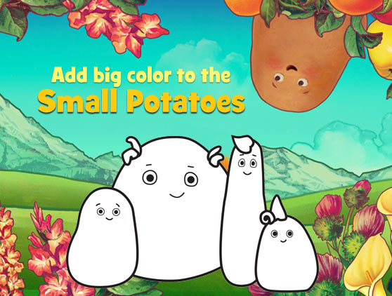 Color with Chip, Olaf, Nate, and Ruby!