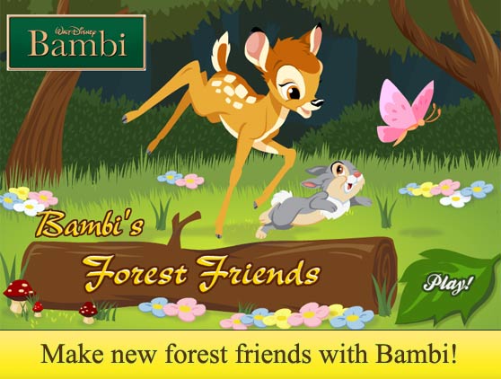 Bambi's Forest Friends Game