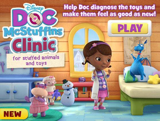 Play Doc McStuffins Clinic!