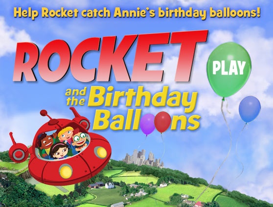 Play Rocket and the Birthday Balloons