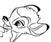 Print and color with Bambi and friends!