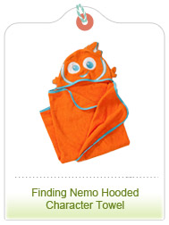 Finding Nemo Hooded Character Towel