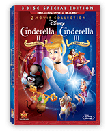 Cinderella II & III Blu-ray Combo Pack
