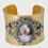 Lucas Worn Gold Plated Cuff