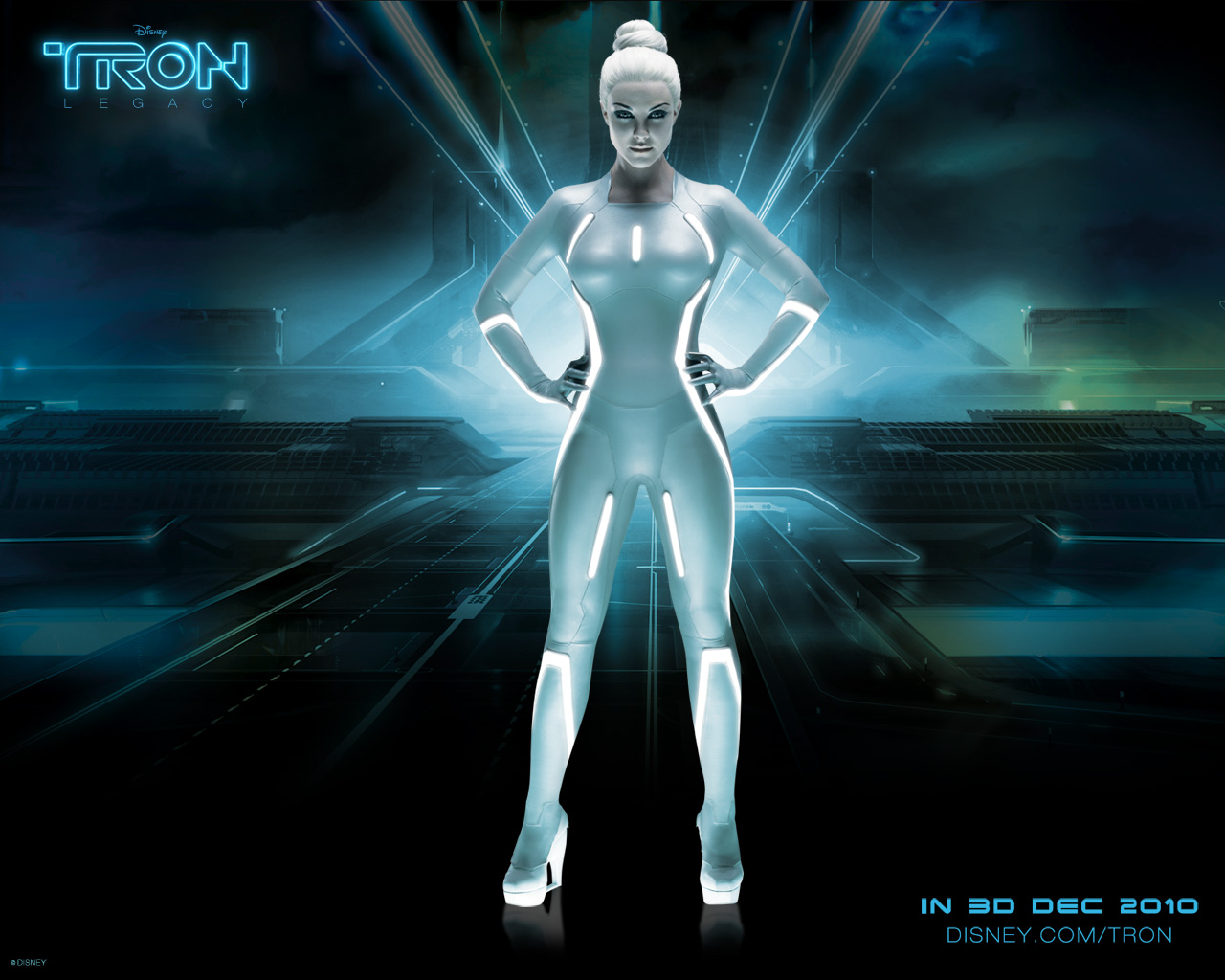 Clu Tron Wallpaper