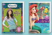 Disney Digital Books January New Book List Featuring: Wizards of Waverly: All Mixed Up and Ariel: The Birthday Surprise.