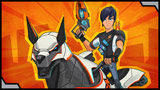 Ride with Eli and his Mechabeast across Slugterra!