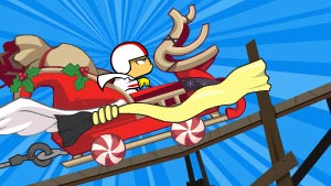 Perform epic stunts in this holiday game!