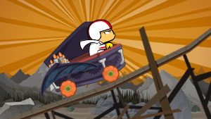 Perform epic stunts in this Halloween game!