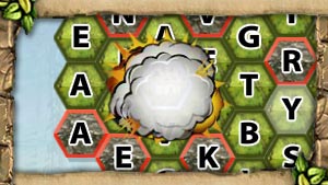 Protect your castle by forming words!