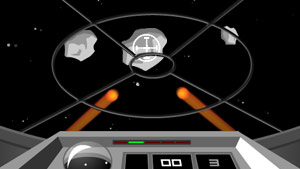 Save your ship by blasting asteroids!
