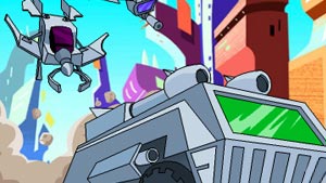 Retrieve the engine parts for the Super Robot Team!