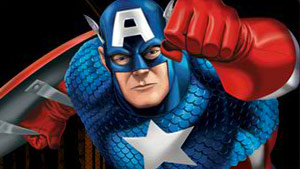 Help Captain America defeat villains and their henchmen!