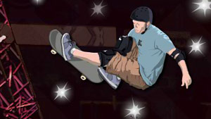 Gain speed and do tricks for massive air!