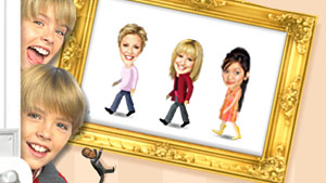 Help Zack & Cody promote their mom's show!